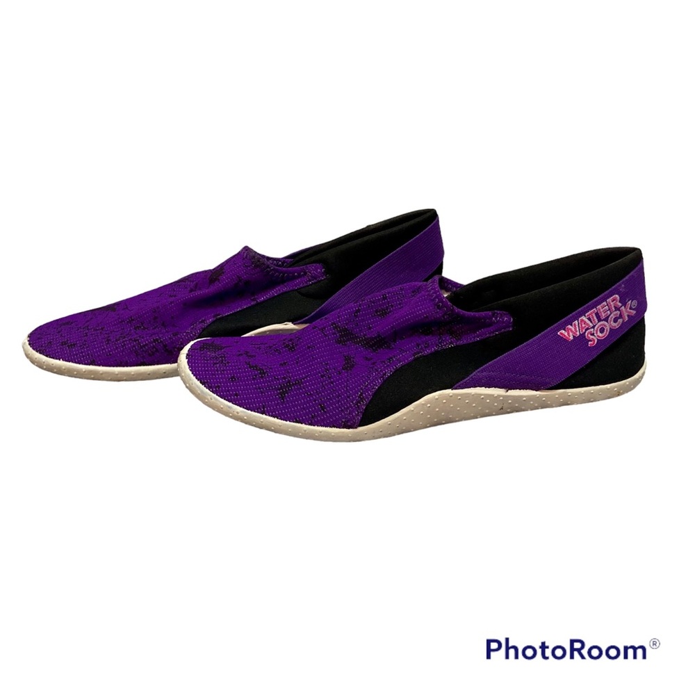 Women’s Purple/Black Water Sock Size 10
